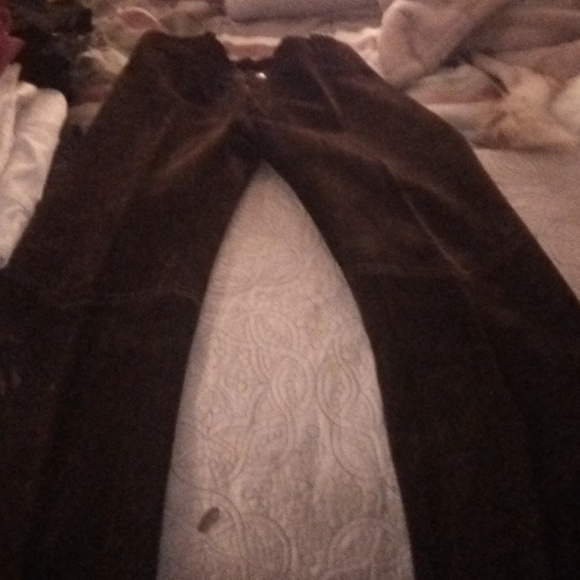 Brown Cowgirl suede pants - Picture 3 of 4